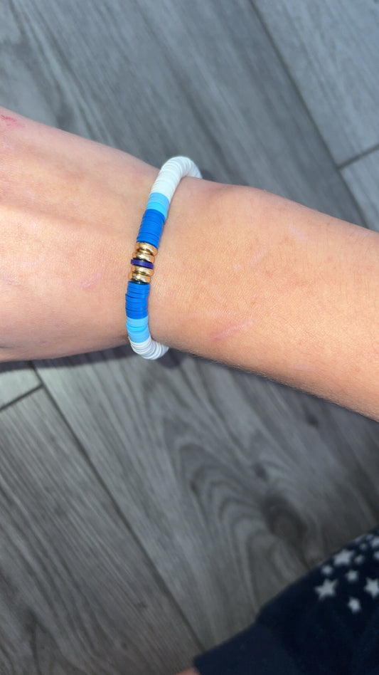 Blue bracelet